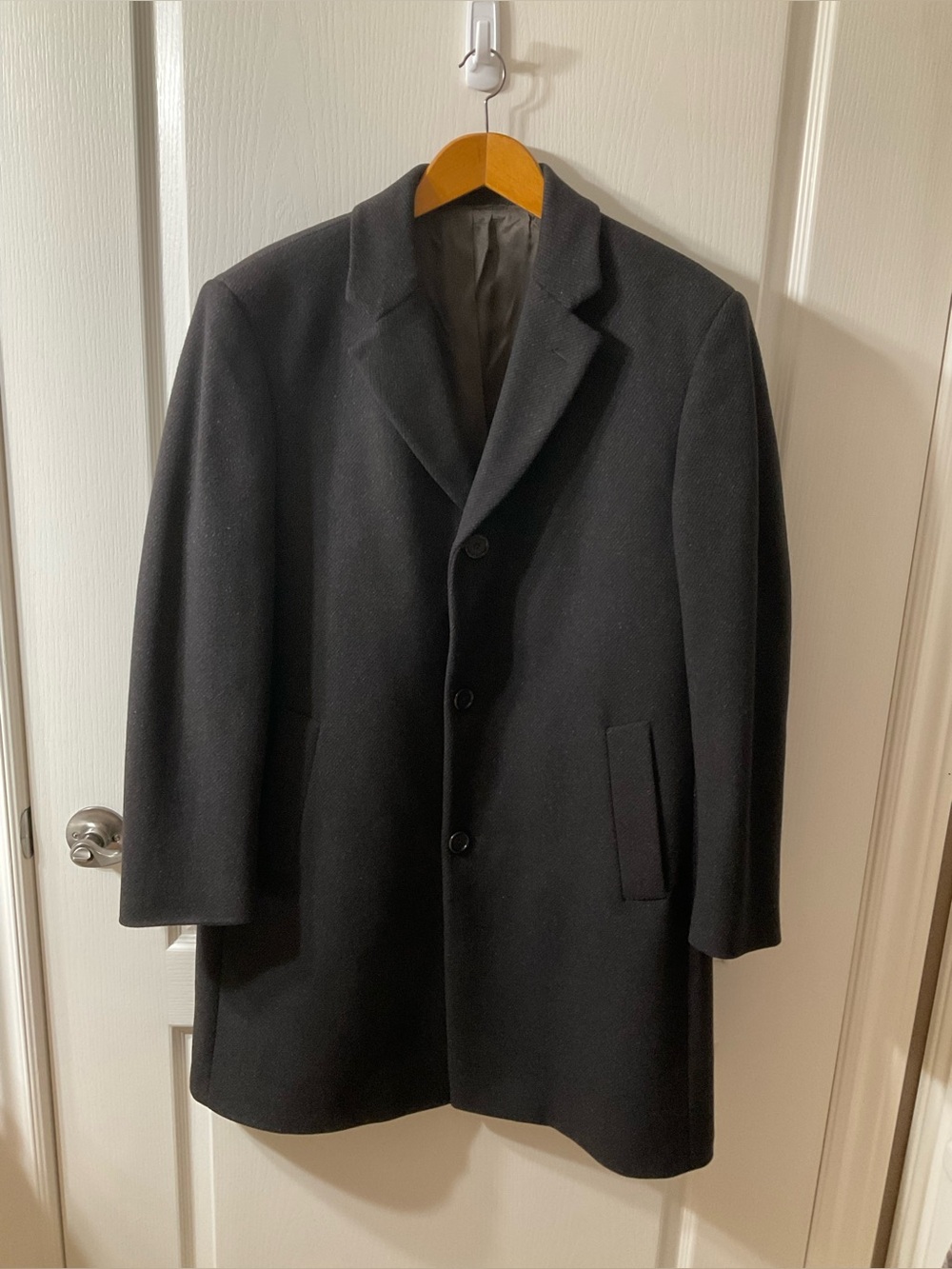 Harry Rosen cashmere/wool overcoat